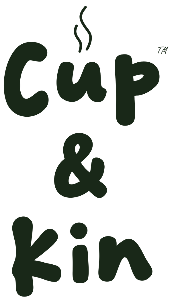 Logo of 'Cup & Kin' with a trademark symbol on a white background